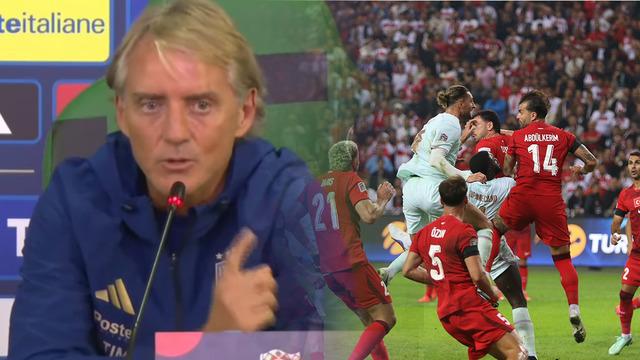 Türkiye Maçı Öncesinde Mancini'yi Kızdıran Soru: Ortam Aniden Gerildi
