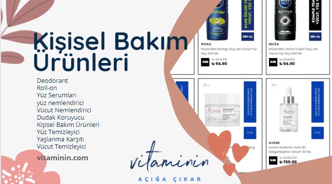 Deodorant, Roll-on, Yüz Serumları, yüz nemlendirici, Vücut Nemlendirici, Dudak Koruyucu, Kişisel Bakım Ürünleri, Yüz Temizleyici, Yaşlanma Karşıtı, Vücut Temizleyici