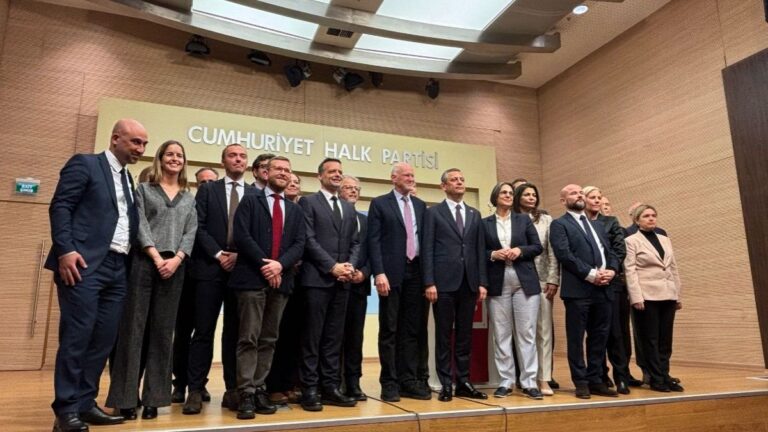 Avrupa Sosyalist Partisi'nden CHP'ye Destek ziyareti